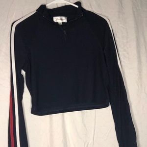 Quarter zip long sleeve